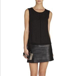 BCBG black top with silver studs. L